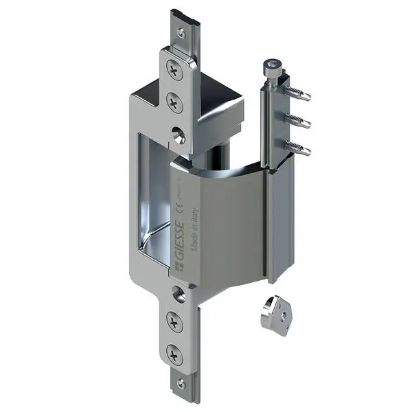 Giesse 00725020 Kit Cerniera Chic Door Eg per Profilo CE Alluminio Finitura Argento