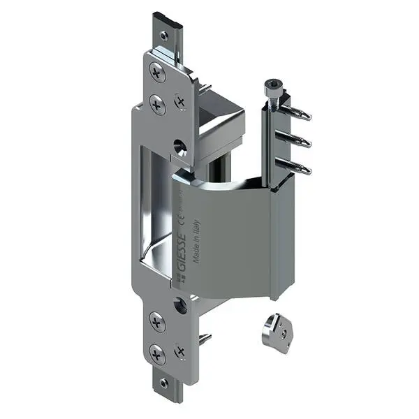 Giesse 00726020 Kit Cerniera Chic Door Rg per Profilo R40 Alluminio Finitura Argento