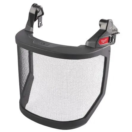 Milwaukee 4932479945 Visiera Totale a Rete per Elmetto BOLT Mesh Face Shield Compact