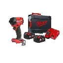 Milwaukee 4933479865 Avvitatore Impulsi 1/4 Esagonale Fuel M18 FID3-502X Con 2 Batterie + Caricabatterie + Valigia Heavy Duty