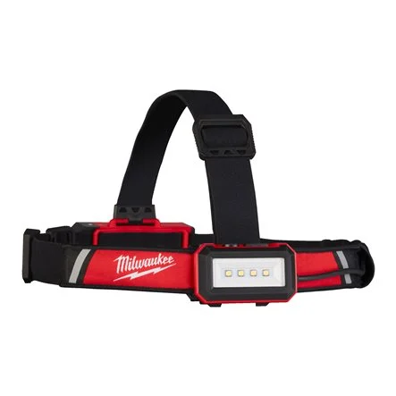 Milwaukee 4933479767 Lampada Torcia Frontale L4 HLRP-301 da 600 Lumen Ricaricabile con USB