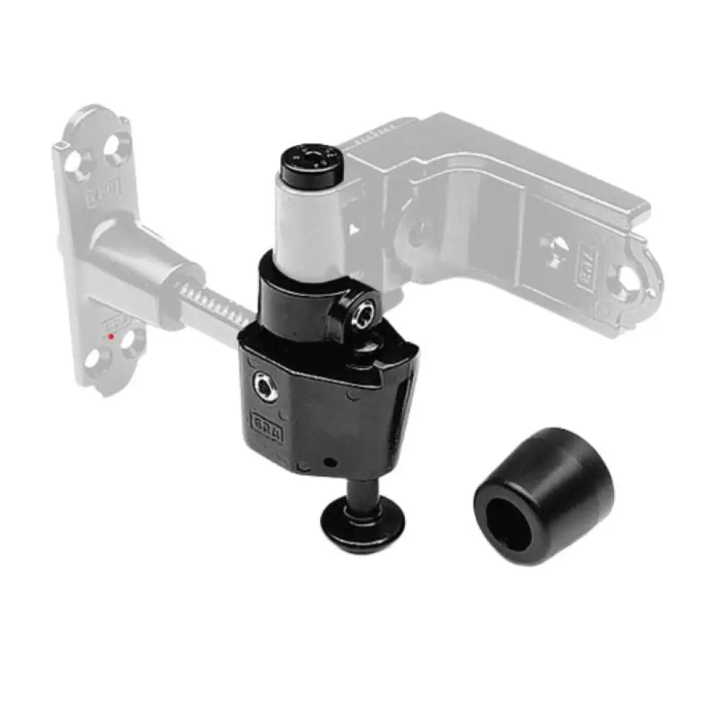 AGB H009130093 Kit Fermaimposte Abaco Mano Sinistra Scatto 180 Gradi Finitura Black Powerage