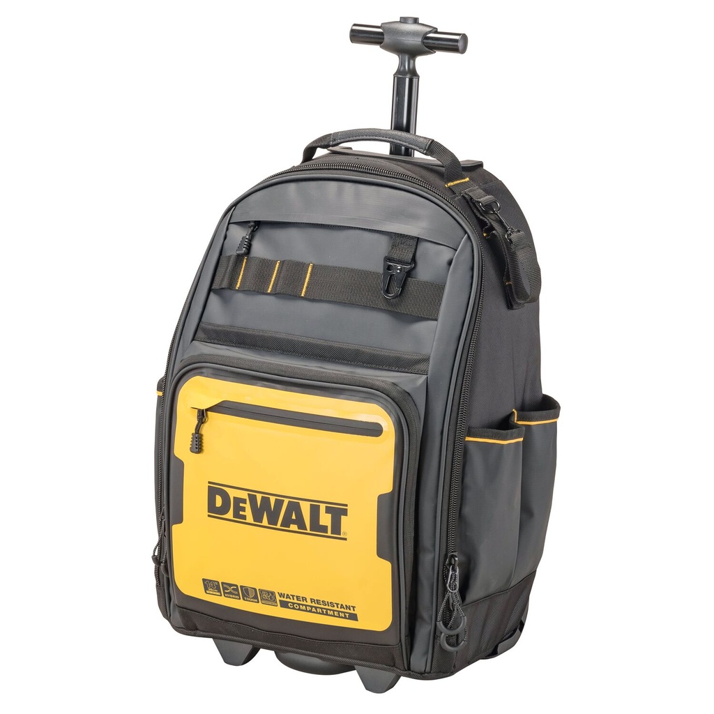 DeWalt DWST60101-1 Zaino Trolley Porta Attrezzi Utensili Impugnatura Telescopica 46 Tasche