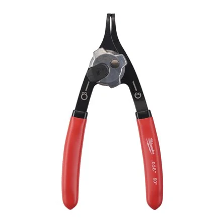 Milwaukee 4932492489 Pinza Reversibile per Anelli Elastici Grande Inclinata 90°
