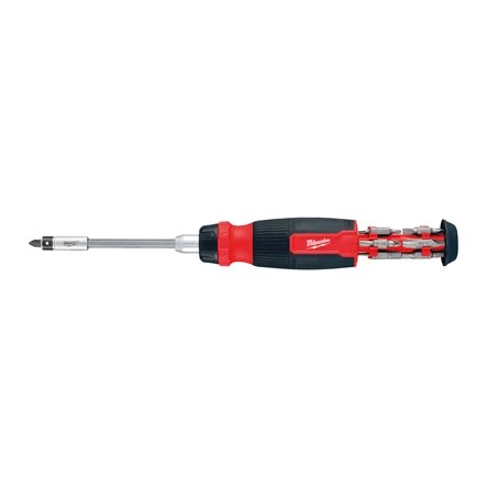 Milwaukee 4932480583 Giravite Multiuso Compatto con Cricchetto e Inserti BIT 27 IN 1