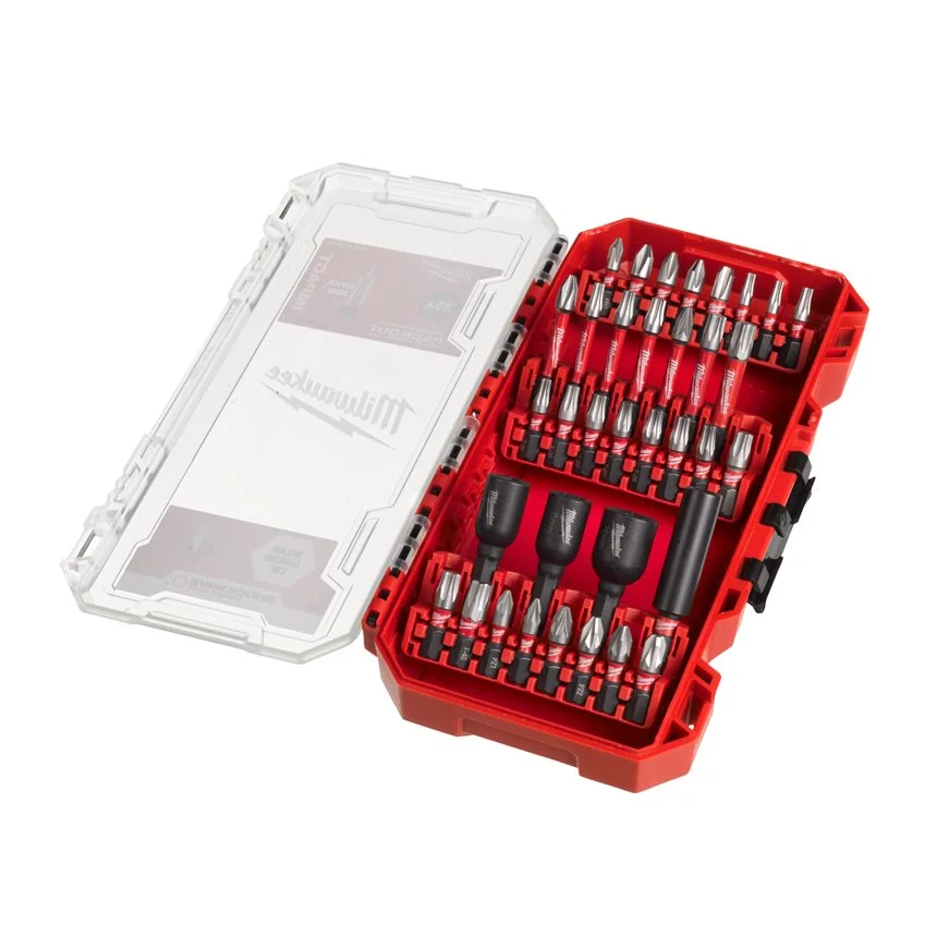 Milwaukee 4932492003 Set Inserti BIT per Avvitatura Shockwave Impact Duty da 35 Pezzi