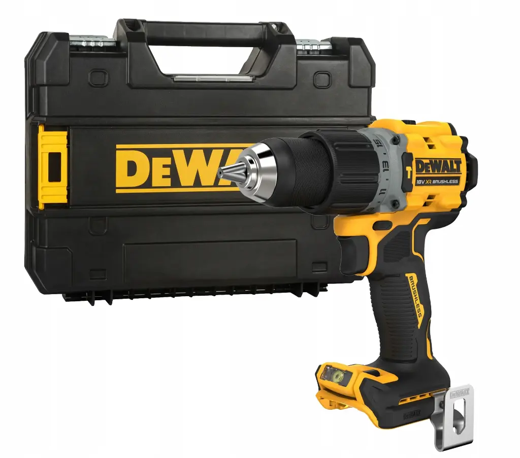 DeWalt DCD805NT-XJ Trapano Avvitatore Percussione XR Brushless 2 Velocità 18V Solo Corpo Con Valigia T-Stak II