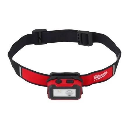 Milwaukee 4933478587 Lampada IR HL450 Frontale 450L con Batteria Interna Ricaricabile con USB