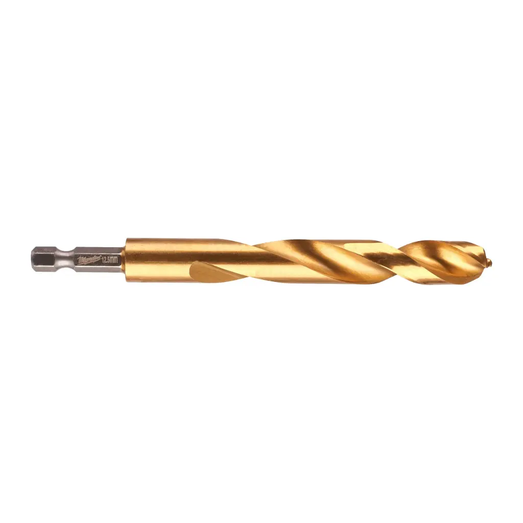 Milwaukee 48894728 Punta Metallo HSS-G Titanio Shockwave 12,5x128mm