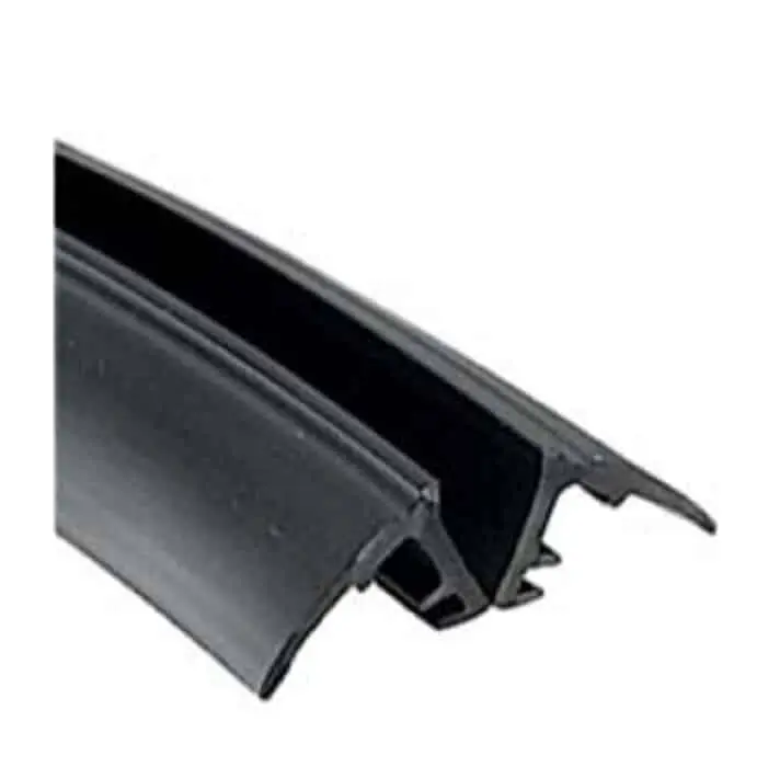 AGB G007330201 Guarnizione Flessibile Superiore Lunghezza 40mm in PVC Nero