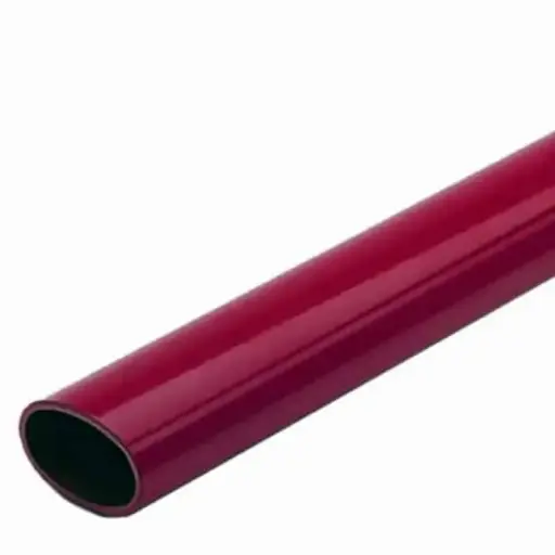 [032555] Iseo 945928 Idea Barra di Spinta Ovale per Maniglione Antipanico 1130mm Rossa