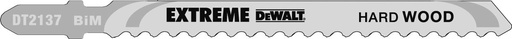 [036121] DeWalt DT2166-QZ Set 5 Lame HCS per Seghetto per Taglio Legno Laminati Compensato e Plastica