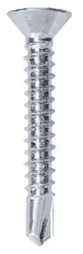 [068623] Friulsider 39601B35032F2 Ap-Steel TPS Vite Autoperforante Testa Svasata Piana Philips Blister 25pz 3,5x32 Din7504P Zincata