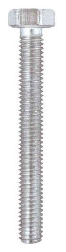 [068662] Friulsider 19830B10080F2 Vite TE Blister 5pz M10x80 Tutto Filetto Din558 - Uni5725 Zincata