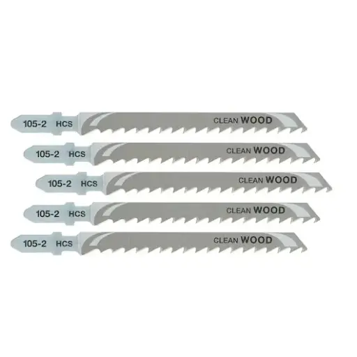 [068820] DeWalt DT2075-QZ Set 5 Lame Seghetto HCS per Legno Laminati Compensati e Plastica 100mm