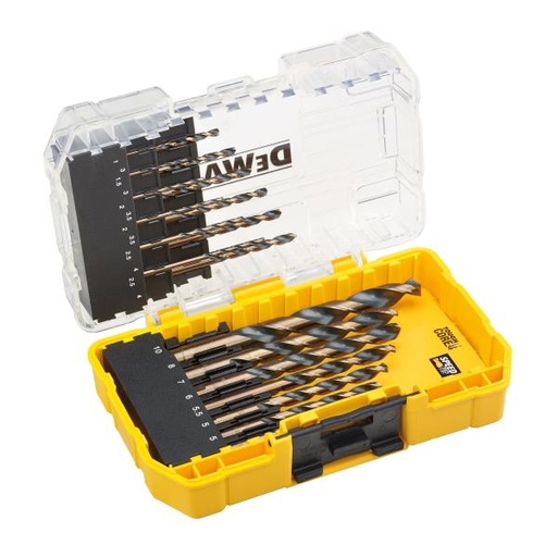 [087566] DeWalt DT70729-QZ Set 23 Pezzi Foratura per Metallo-Legno-Plastica