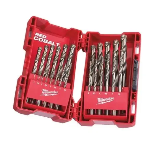 [090499] Milwaukee 4932352471 Set 25 Punte per Metallo Forgiate in HSS-G Cobalto - DIN 338