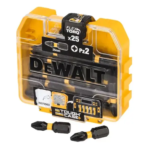 [091972] DeWalt DT70556T-QZ Set 25 Inserti Pozidrive PZ2 da 25mm