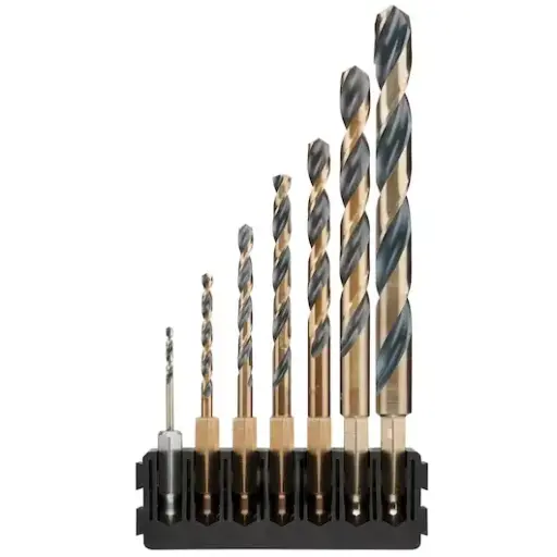 [104610] DeWalt DT70831-QZ Set 7 Punte Black&Gold per Avvitatore Impulsi 1/4"