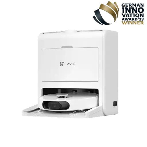 [108546] Ezviz 14100012 Robot Aspirapolvere e Lavapavimenti Combinato RS2 Fino a 300 Metri Quadri