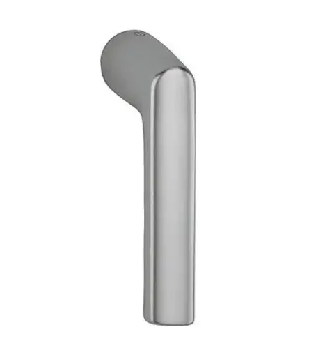 [108600] Hoppe 12043102 Martellina DK Hambur 0700RL F9 alluminio aspetto titanio 
