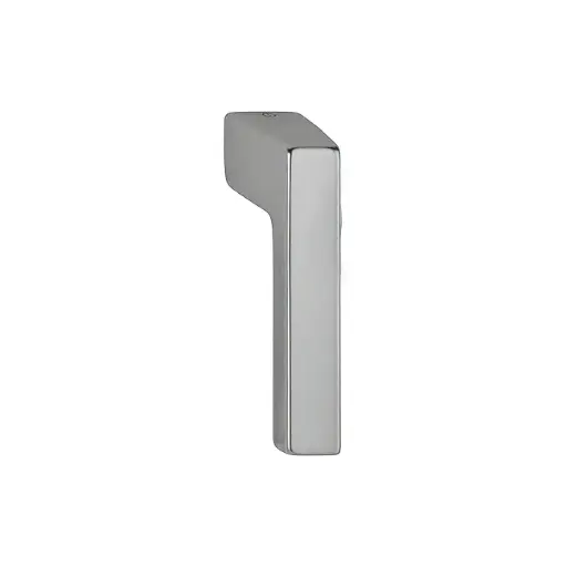 [108606] Hoppe 12106227 Martellina DK Toulon 0737RL F9 alluminio aspetto titanio 