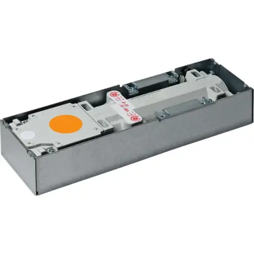 [001240] Dormakaba 61801301 BTS 75 V EN 1-4 con fermo a 105° + Piastra + Accessori, Completo