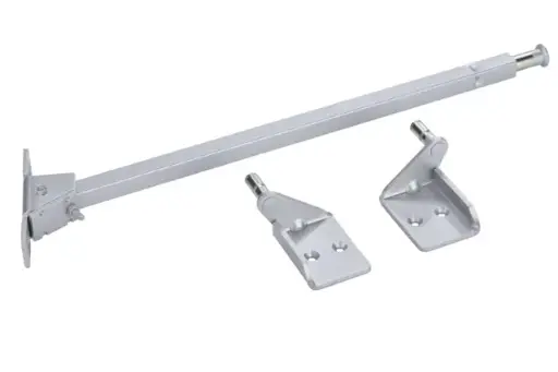 [001244] Dormakaba 47000000 SR 390 Regolatore Di Chiusura Porte Metalliche A Due Battenti, Zincato