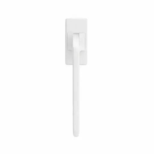 [114446] AD-Tech HELIA-121DK BIA Maniglia Martellina DK per Serramento Lunghezza Quadro 7x40mm Zama Finitura Bianco Opaco
