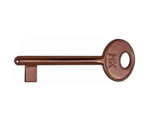 [001923] AGB B005030002 Chiave Passpartout Patent Accessorio per Serratura Zama Finitura Bronzato