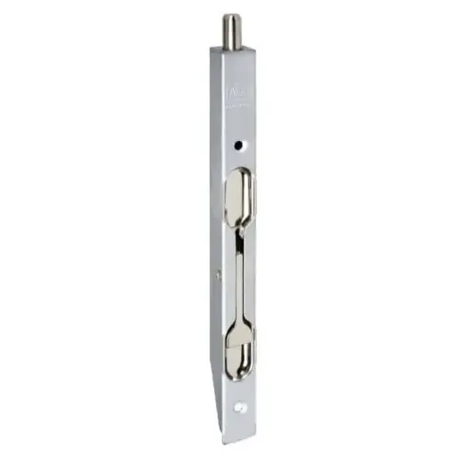 [031802] AGB D003202506 Catenaccio Leva Frontale 16mm Lunghezza 250mm Finitura Nichelato