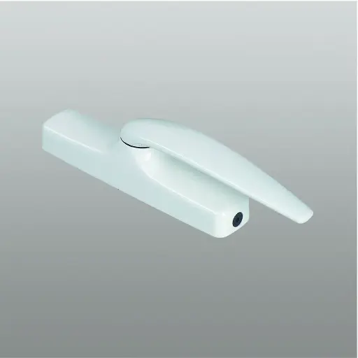 [033889] Savio 879.3 Turandot Cremonese Maniglia per Persiane Dimensioni 27x171x39mm Finitura Verniciato Bianco