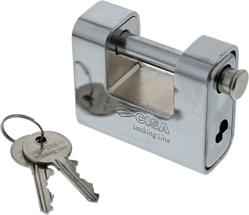[040294] Cisa 21810800 Lucchetto Incamiciato Locking Line 5 Perni 77mm
