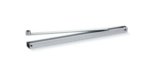[043347] Geze 068221 Braccio Slitta TS 3000/5000 Senza Fermo Argento 