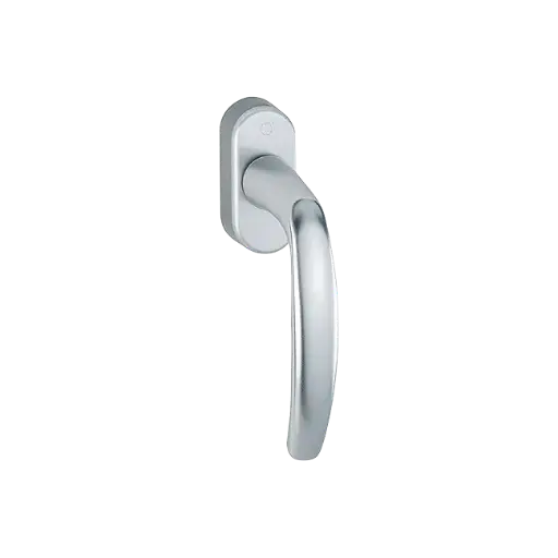 [045969] Hoppe 10760880 Martellina DK Atlant 0530/US952 F1 alluminio aspetto argento 