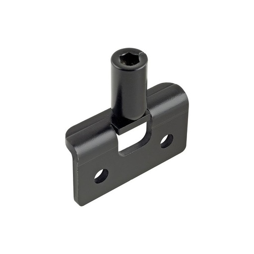 [046303] AGB H009015393 perno di chiusura abaco per persiane montaggio a filo nero 14mm