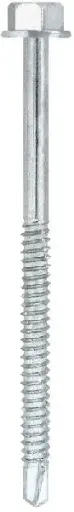 [047408] Friulsider 196000AU12000 AP6 TE Vite Autoperforante Testa Esagonale Confezione 100pz 6,3X120 EN ISO 15480 Acciaio Cementato Zincata