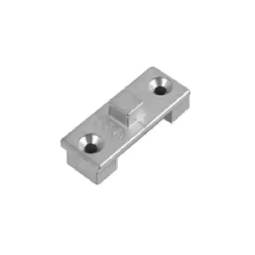 [048212] AGB A48010BN03 Incontro DSS per Ribalta in Alluminio Profilo Camera Europea ad Applicare Interasse 9mm e 13mm