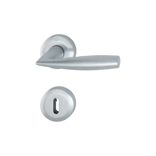 [049416] Hoppe 2829453 Grt. con rosetta Vitóri M1515/23K/23KS F41-R cromo satinato - Resista® 