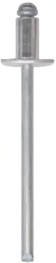 [051574] Friulsider 03000040008N7 Rivex Rivetti Alluminio Confezione 1000pz 3,0x14 Chiodo Acciaio Zincato