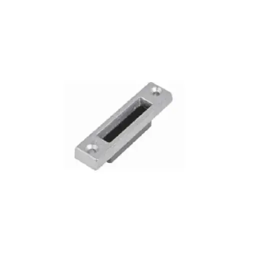 [055102] AGB A480101922 Incontro Catenaccio per Canalino 16/12 Multipunto Frontale 16mm Dimensioni 18x79x8,5mm