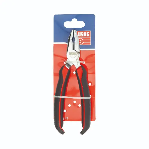 [055762] Usag U01500152D D150AX Pinza Universale con Superficie Interna Zigrinata Lunghezza 200mm
