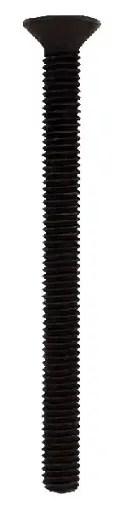 [056082] Friulsider 20700F0608000 Vite TPSEI per Defender Testa Svasata Piana Esagonale Confezione 100pz 4,8 M6x80 Brunita Nera