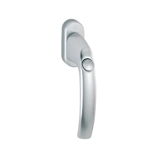 [060019] Hoppe 2413474 Martellina DK con chiusura Atlant 0530SV/U26 F1 alluminio aspetto argento 