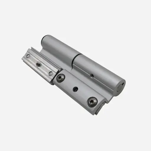 [060027] Master 8060OXARG Slim Rapid Cerniera per Porte Registrabile con Piastrina ad Infilare 2 Ali Argento Anodizzato