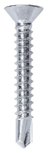 [060252] Friulsider 39601B42013N7 Ap-Steel TPS Vite Autoperforante Testa Svasata Piana Philips Confezione 500pz 4,2x13 Din7504P Zincata
