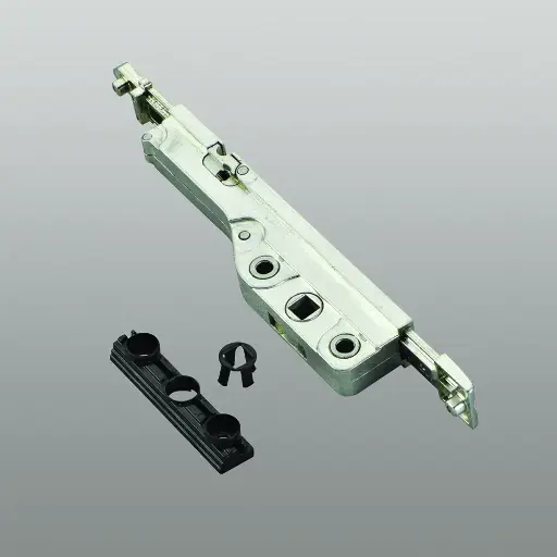 [060302] Savio 1211/7 Duo Movimento Bidirezionale per Anta Entrata 14,5mm Finitura Zincata