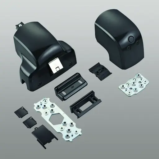 [062953] Savio 6100.703 Kit Cellini Supporti Ambidestri a 3 Punti di Chiusura Verniciato Nero Intenso