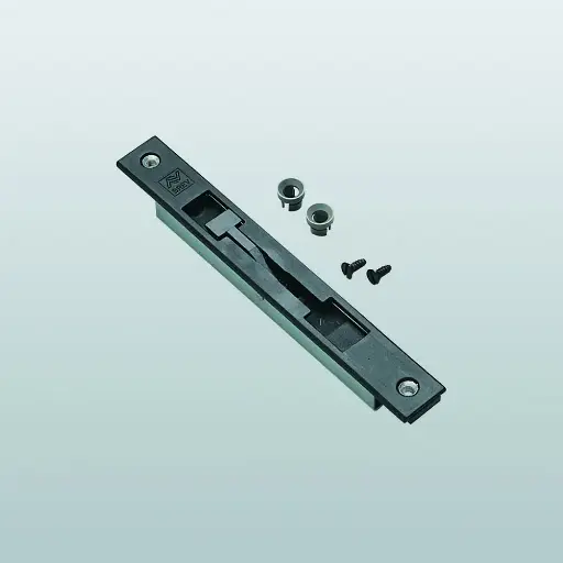 [064221] Savio 1530/16 Paletto a doppia mandata Duplal Frontale 16mm Finitura Nero Anodizzato