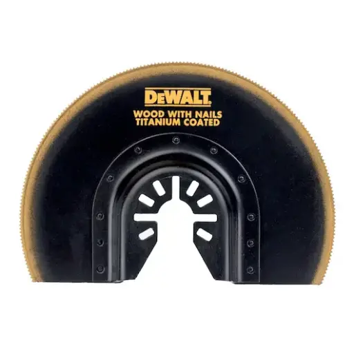 [064687] DeWalt DT20711-QZ Lama in titanio per tagli a filo per utensile multifunzione D102mm
